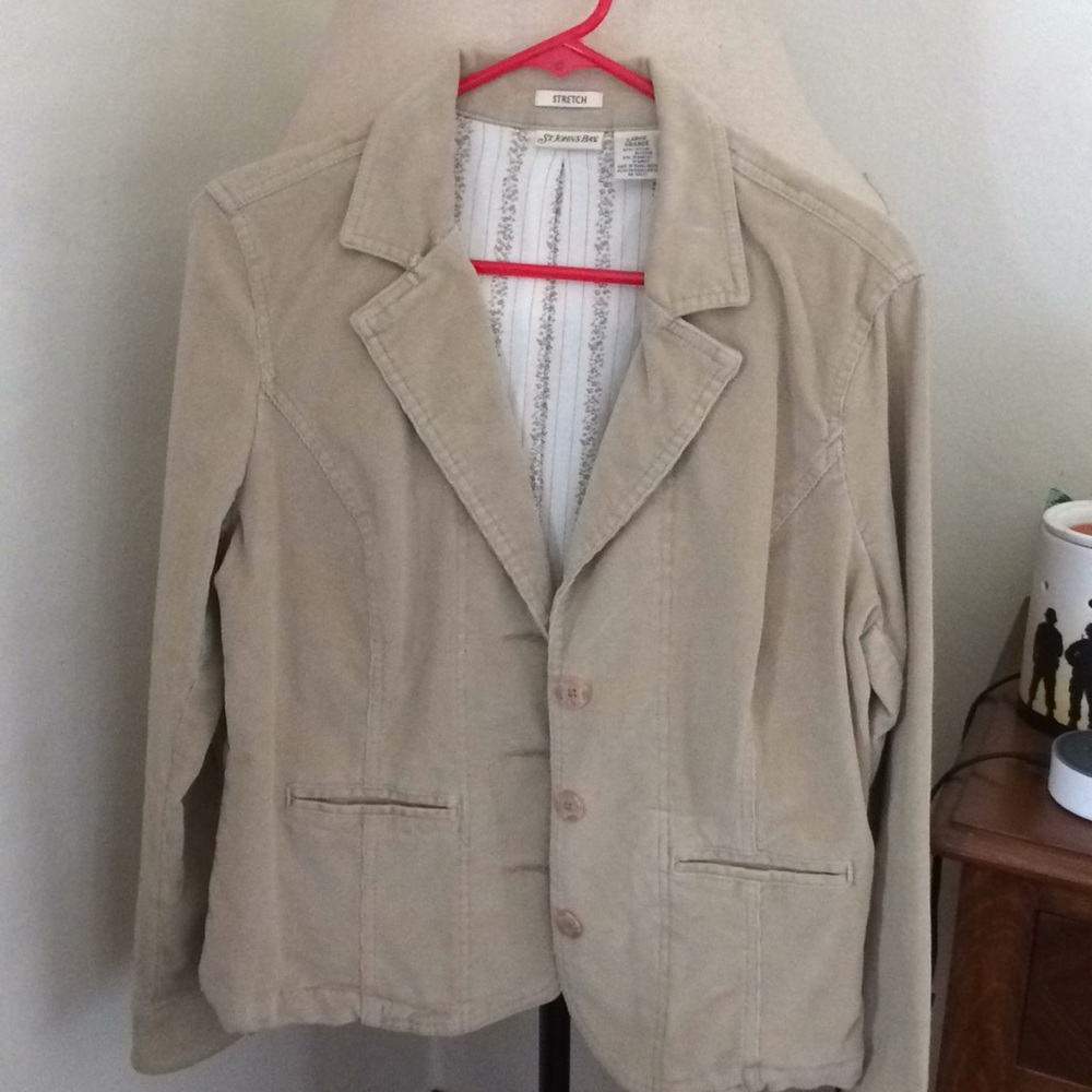 Corduroy blazer